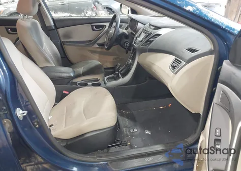 2014 Hyundai Elantra Se z USA, uszkodzony, nr VIN KMHDH4AE8EU028944